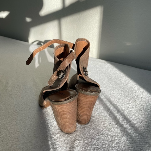 Lucky Brand Open Toe Booties - Picture 3 of 4